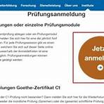 what is the german name for goethe exam3