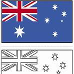 bandeira de austrália para colorir3