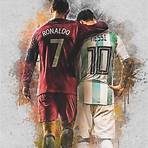 messi e cristiano ronaldo wallpaper1