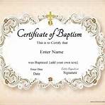 Do you offer free baptism certificates?4