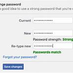 how to change facebook password4