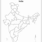 india map with states pdf blank4