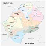 lesotho africa on map2