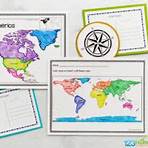 map of the world continents for kids1