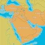 mapa chipre oriente médio1