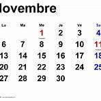 calendrier novembre 20231