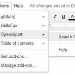 how to add clip art to google docs document1