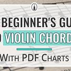 What are the violin chords?4