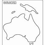 oceania mapa colorir1