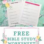 are there printables for studying the bible free2