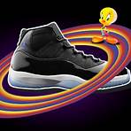 who are the characters in the movie space jam michael jordan shoes1