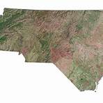 nc map north carolina with cities and roads and towns2