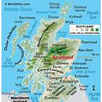 scotland map with cities and surrounding countries1