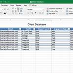 create a database in excel2