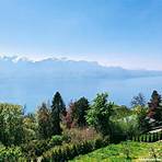 What are the three mountain chains surrounding Geneva?1