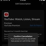 how to cancel youtube premium music free trial1