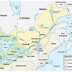 What direction does the St Lawrence River flow?3