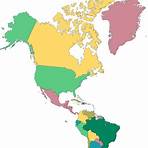 mapa continente americano político3