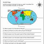 which is the best definition of a world map worksheet free3