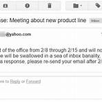yahoo out of office email message1