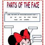 parts of the face vocabulary kids esl5