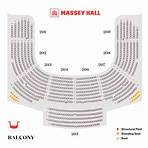 How many seats does Massey Hall have?2