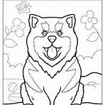 puppy coloring book picture of demeter1