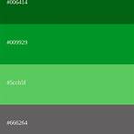 paleta de cores verde esmeralda4