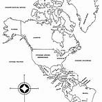 mapa continente americano preto e branco5