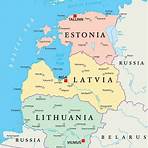 mapa estonia letonia lituania1