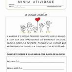 atividades sobre a familia educação infantil1