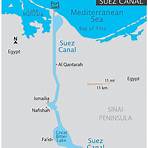 What is the traffic system in the Suez Canal?2