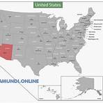 mapa de arizona estados unidos4