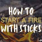 how to make fire with sticks and string2