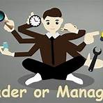 define manager and leader2