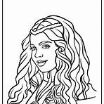 the descendants movie characters to color pictures2