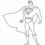 símbolo do superman para colorir1