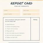 benenden school report card template for daycare for kids printable4