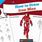 iron man drawing easy4