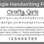what fonts look like handwriting in google docs text3