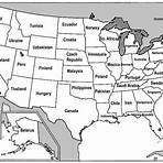 mapa dos estados unidos para colorir e imprimir3