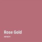 What is the hex code for rose gold?1