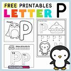the letter p template printable2