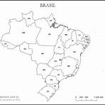 mapa do brasil regiões para colorir2