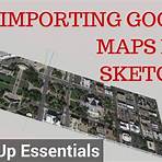 greenland map google earth location into sketchup1