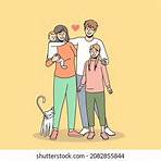 small family picture cartoon1