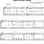 martha my dear sheet music3