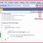 How to create a console application in Visual Studio?4
