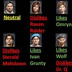 who are the characters in jagged alliance 2 mercs mod menu2