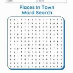 places around the town worksheets1